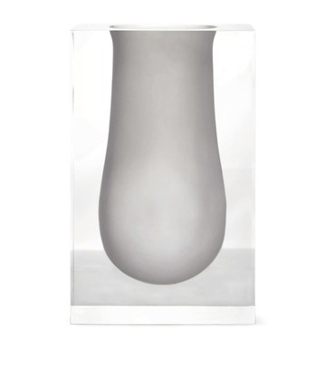Jonathan Adler Acrylic Bel Air Mega Scoop Vase
