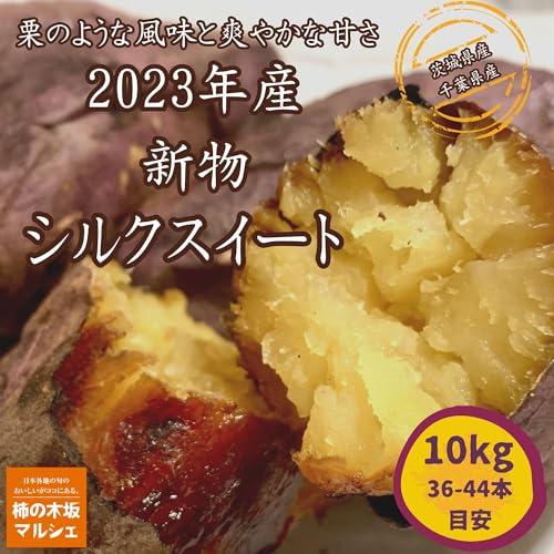 柿の木坂マルシェ さつまいも 令和5年産 シルクスイート 茨城県産 千葉県産 A品Mサイズ 10kg