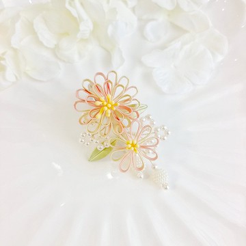 春夏 雛菊髮夾 小清新髮夾   胸針 纏花 春仔花