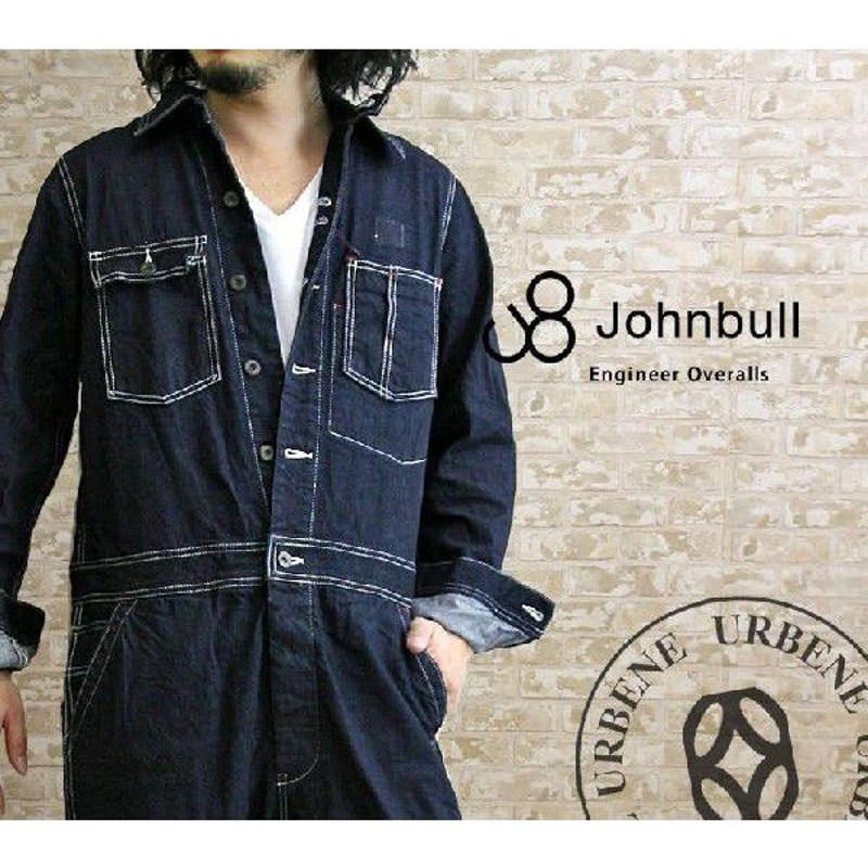 Johnbull ジョンブル オールインワン サロペット メンズ デニム