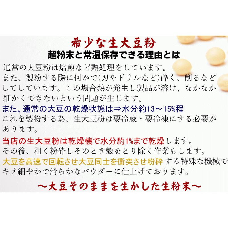 大豆粉 国産 おおすず 100％ 生大豆粉 1kg 国産大豆 青森県産 送料無料 大豆粉末 大豆パウダー だいず 豆 ソイ ソイパウダー グルテンフリー