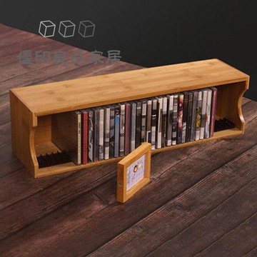 【CD收納架】 實木收納架 唱片收納架 實木CD收納架PS4游戲碟片架 桌面CD架實木藍光碟游戲光盤架子CD架免運 開發票 售後保障 特價出 y14