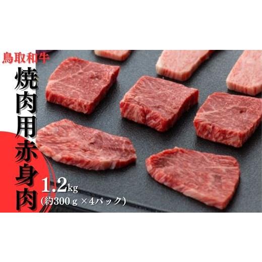 ふるさと納税 鳥取県 倉吉市 鳥取和牛　焼肉用赤身肉1.2kg 国産 牛肉 焼肉 小分け 赤身 ウデ モモ バーベキュー