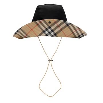 BURBERRY騎士標誌漁夫帽(黑色)