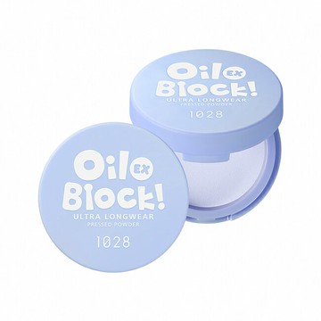 1028 Oil Block!超吸油蜜粉餅EX 5g 淡藍