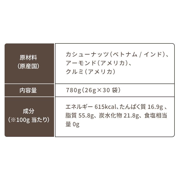 アイリスオーヤマ 小袋 素焼きミックスナッツ 26g