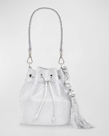 Piper Medium Crystal Bucket Bag
