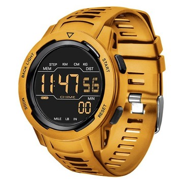 DTAudio 運動手錶 P100-03  黃色  44mm  1個