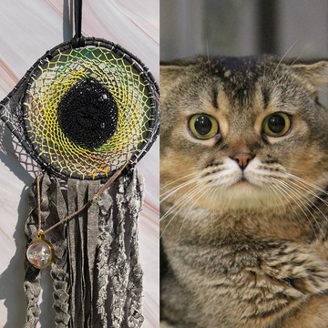 寵物紀念 客製化捕夢網 Pet Memorial Dreamcatcher