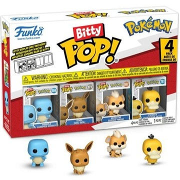 【超萌行銷】FUNKO Bitty POP: 寶可夢- 傑尼龜 (附壓克力展示框) FN81135