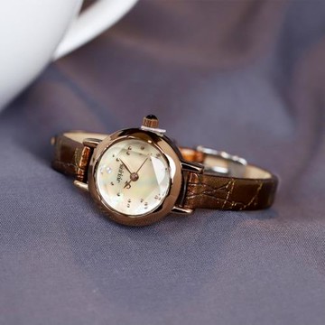 聚利時手表女防水韓版皮帶女表時尚潮流細帶小巧學生小清新復古表