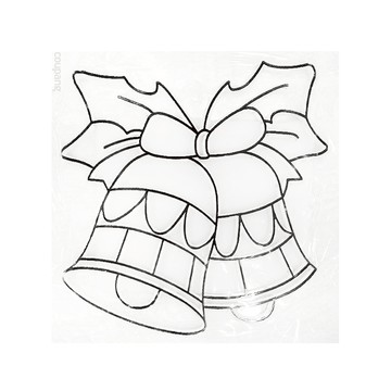 AMOS 阿摩司 壓克力模型版 S-40 聖誕叮噹  1個