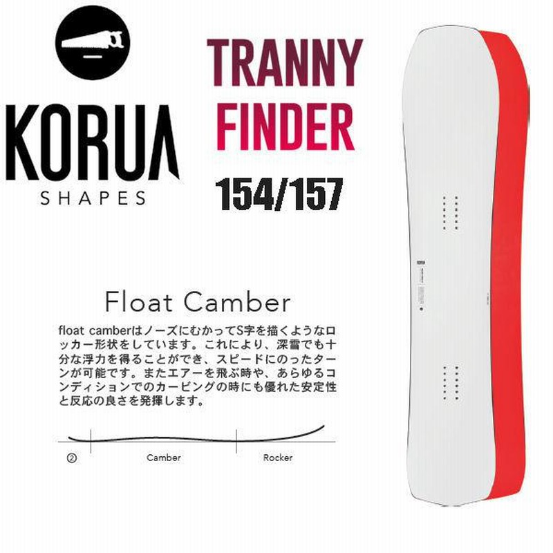 KORUA SHAPES コルアシェイプス TRANNY FINDER メンズ スノーボード