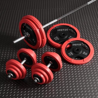 ラバープレート20kg(1枚)【穴径29mm】 IROTEC (アイロテック)