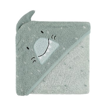 trixie 比利時 動物造型有機棉連帽浴巾-多款可選