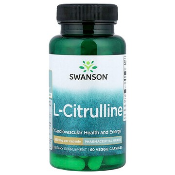 Swanson, L-瓜氨酸，850 毫克，60 粒素食膠囊