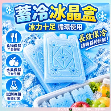 隔日到貨🌷冰磚盒 保冷劑 水冷扇 冰寶  製冷冰晶 無需註水冰袋 重復使用冰磚 空調扇冷鏈 冷藏背奶 保冷冰寶冰磚 冰塊