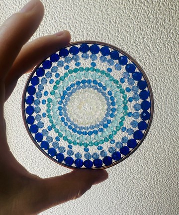 光療藍藍光曼陀羅太陽捕手