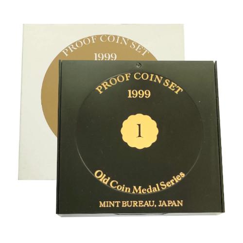 PROOF COIN SET 1999 オールドコインメダルシリーズ1