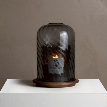 森山｜納雲胡桃木燭台組 曜黑