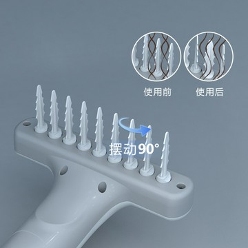 寵物開結梳電動按摩梳長毛狗狗自動電動梳電動狗毛開結梳寵物梳子 99購物節