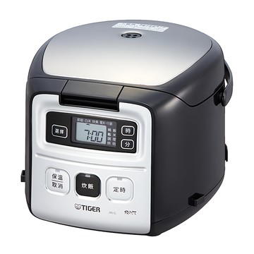 TIGER 虎牌 JAI-G55R 微電腦電子鍋，2.5mm遠紅外線特厚鍋，12小時保溫，可拆洗內鍋蓋  黑色