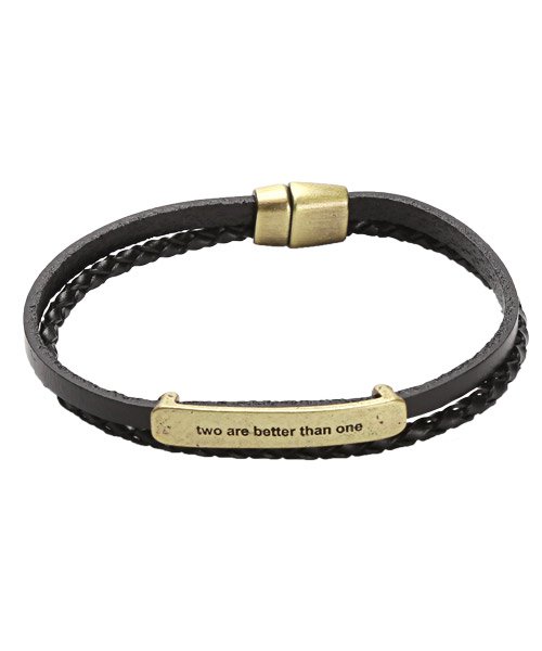 ラグスタイル 編み込みレザーブレスレット ブレスレット メンズ レザー プレート メンズ ブラック F Luxstyle 通販 Lineポイント最大1 0 Get Lineショッピング