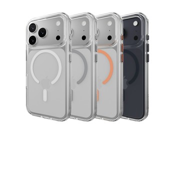 MAGEASY Bright M iPhone 17系列 磁吸不泛黃耐衝擊邊框超軍規防摔透明保護殼(17/Air/Pro/Pro Max)