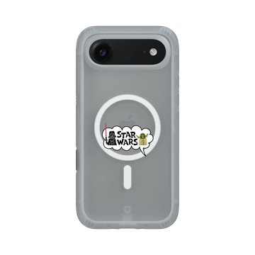 iPhone Air AirX 流變灰 - 迪士尼-星際大戰 Star Wars - 黑武士&尤達-剪紙系列