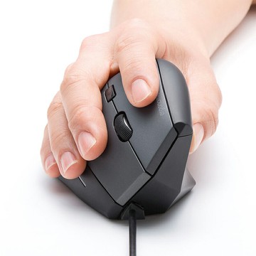 無線鼠標握式直立2.4G電腦辦公家用大尺寸人體工學舒適