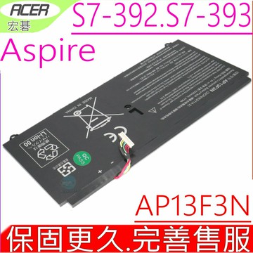 ACER S7-392 S7-393 電池原裝 宏碁 S7-392 AP13F3N S7-393 S7-392-9460 S7-392-9439 2ICP4/63/114-2