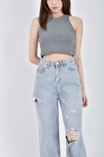 加購優惠(S) pazzo背心灰色上衣