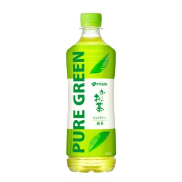 *貪吃熊* 日本 伊藤園 PURE GREEN 綠茶 即飲綠茶 及飲 寶特瓶 伊藤園綠茶