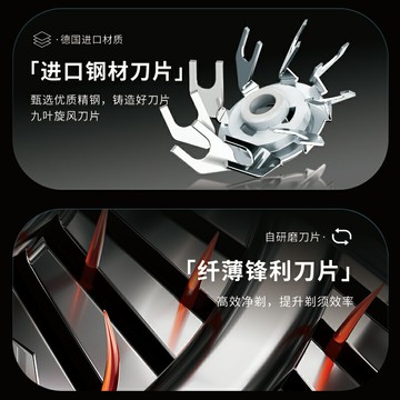 Amoi夏新迷你剃須刀男士電動刮鬍刀2024年新款正品刮鬍刀旅行便攜