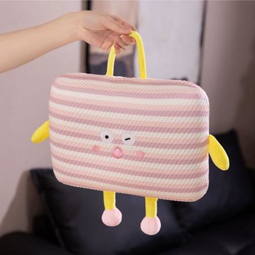 冰絲夏季多巴胺記憶神器枕頭午睡趴睡學生兒童午休辦公室睡覺女生