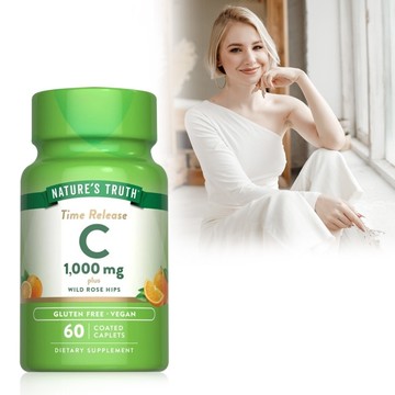 綠萃淨 釋放型維生素C-1000mg複方錠(60錠/瓶)