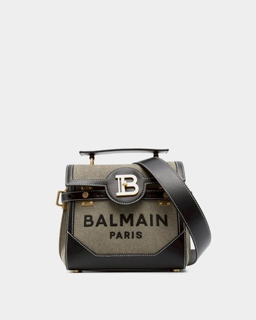 BALMAIN B-Buzz logo手提包 -