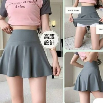 [巴黎精品] 瑜珈裙運動半身裙-防走光收腹提臀高腰女裙子5色a1hk24