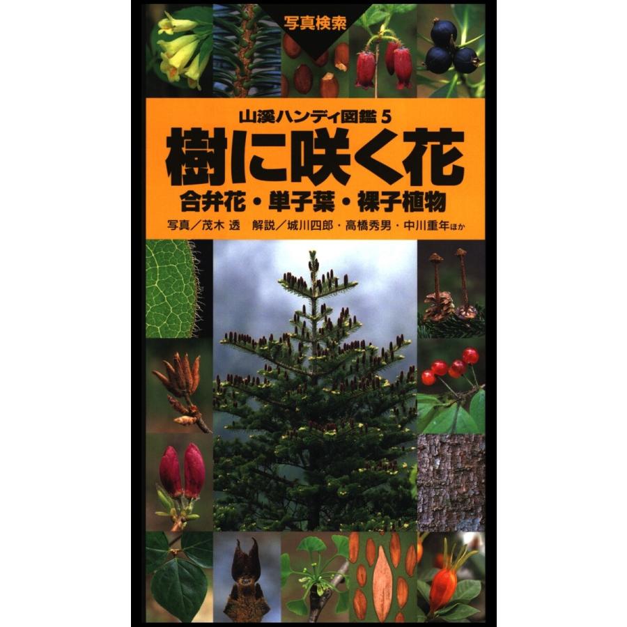 山溪ハンディ図鑑5 樹に咲く花 合弁花・単子葉・裸子植物 電子書籍版   写真:茂木透 解説:城川四郎 解説:高橋秀男