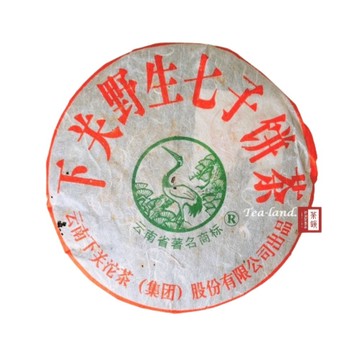茶韻 【茶韻】普洱茶2005年下關野生七子餅357g生茶餅 茶葉禮盒 ( 附原廠外紙盒x1.可提袋 )
