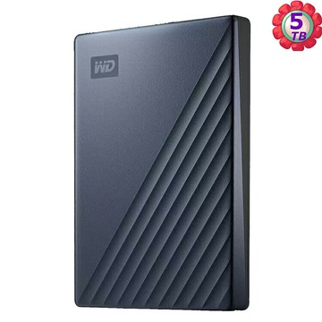 WD My Passport Ultra 5TB 5T 2.5吋 USB-C 2.5吋 星曜藍 鋁合金 外接式硬碟｜滿額領券最高現折$220