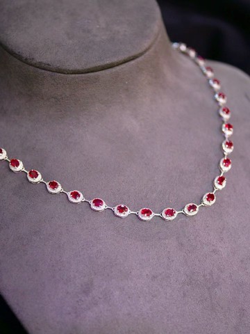 紅寶石項鍊   9.5克拉