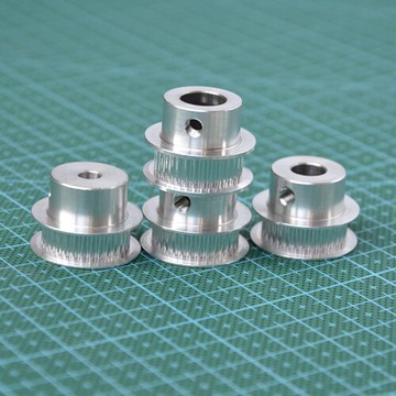 2GT30齒 32齒 5mm 6.35mm 8mm 10mm孔鋁質同步皮帶輪  GT2-32齒