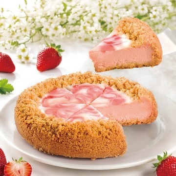 七夕獨家甜點💖LINE禮物限定【亞尼克】草莓雪藏芝士6吋🍓小家庭首選草莓乳酪蛋糕