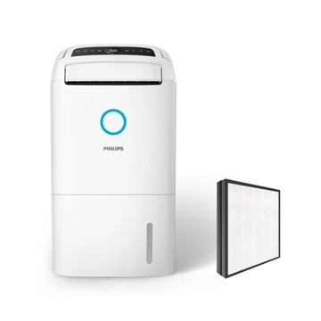 二合一抗敏清淨除濕機 14.2L 雲朵白 DE5306/80