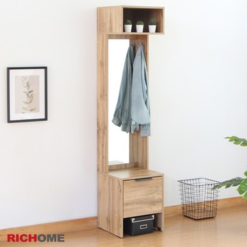 【RICHOME】米德蘭玄關鞋櫃W40 x D40.5 x H180.7 CM