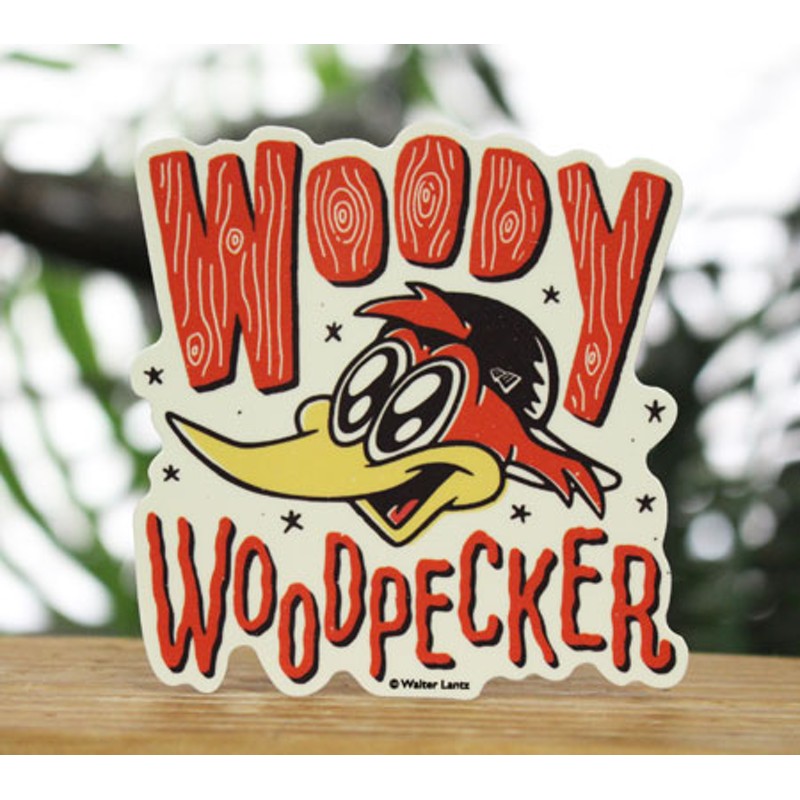 ウッディー・ウッドペッカー ステッカー アメリカン キャラクター アメリカ かわいい おしゃれ かっこいい Woody Woodpecker イラスト  | LINEブランドカタログ