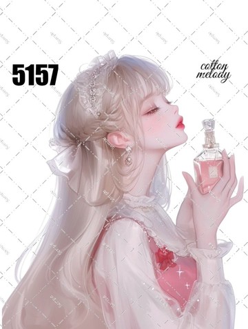 original sticker no.5157 人物貼紙 原創貼紙 原創人物貼紙 裝飾貼紙 cotton melody