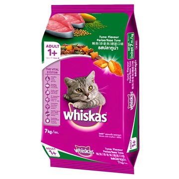 偉嘉 1歲以上成貓用 乾飼料 精選配方 富含Omega3  鮪魚總匯口味  7kg  1袋