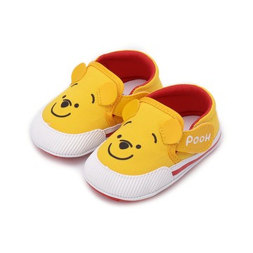 DISNEY 小熊維尼套式寶寶鞋 黃 中小童鞋